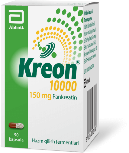 Kreon 10000 150mg 50 kapsula